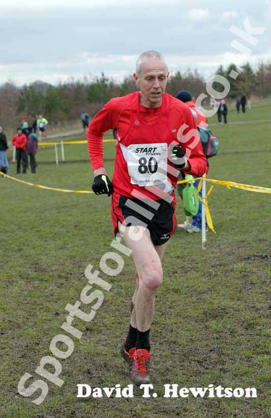 Eric Williams (Salford Harriers) 55-59, males 35 to 64race, BMAF Cross Country, Herrington, Sunderland.